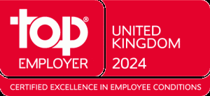 Top employer. United Kingdom 2024. Certified Excellence in Employee Conditions